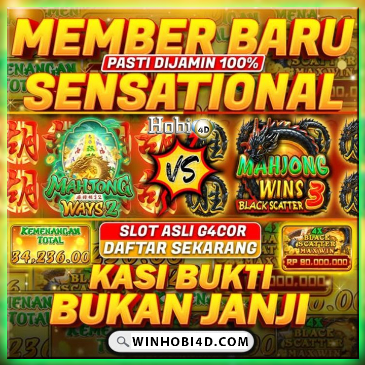 HOBI4D - Permainan Online Resmi & Gampang Menang 2025
